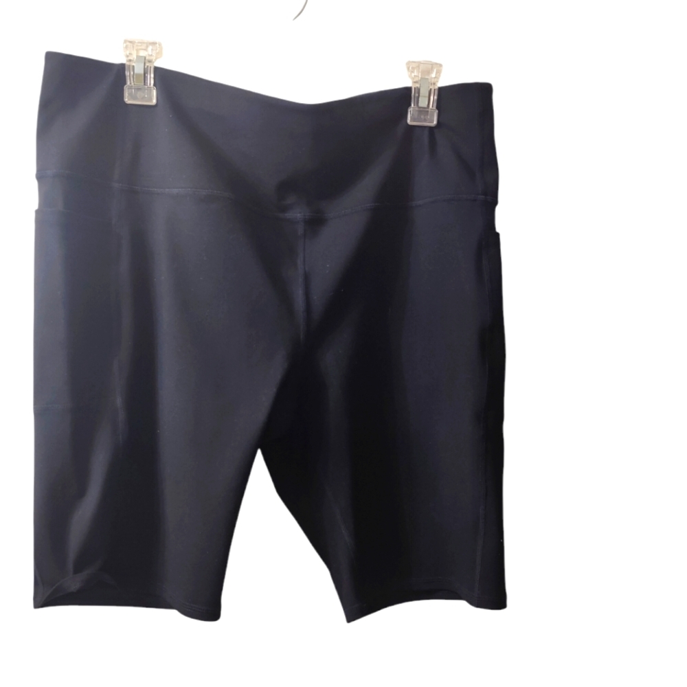 Skechers Black Athletic Bike Shorts